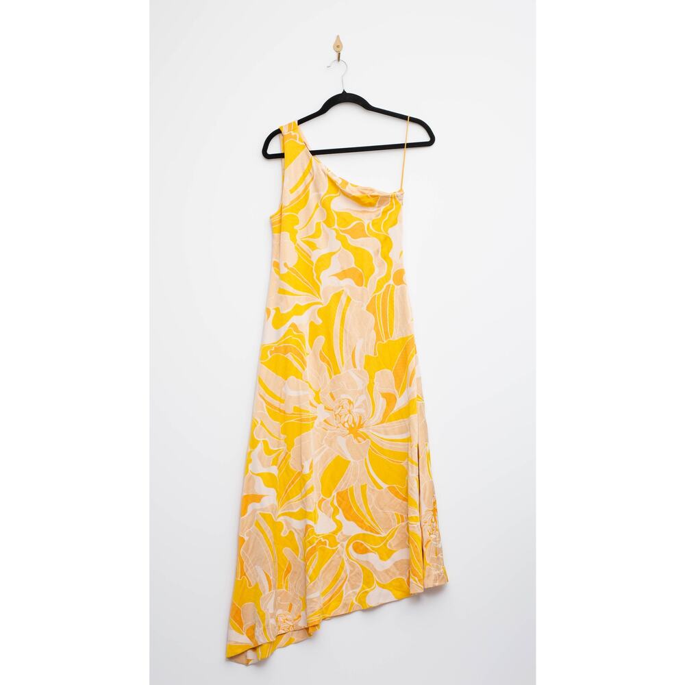 Alexis Lef Dress in Yellow Floral  Size S - Picture 6 of 12